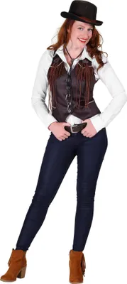 Produktbild von Countrysängerin Weste - Fasching Karneval Kostüm Größe: S