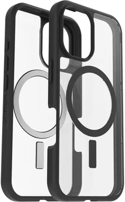 Produktbild von OtterBox React MagSafe Apple iPhone 16 - clear/black