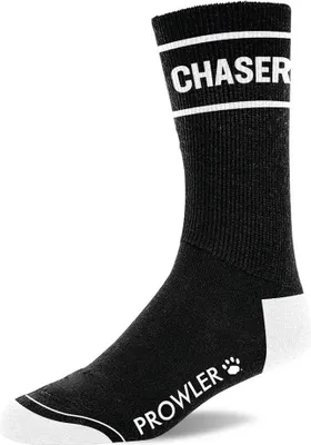 Zdjęcie produktu dla Prowler Red Chaser Socks czarne skarpety z białym wzorem, uniwersalne