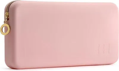 Produktbild von Make-up-Organisator für Reisen, tragbarer Make-up-Tasche, Make-up-Stifthalter, große Make-up-Tasche, Make-up-Organisator in Rosa