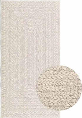 Obrázok produktu pre Koberec ZIZUR 80x150 cm, jutový vzhľad, interiér a exteriér