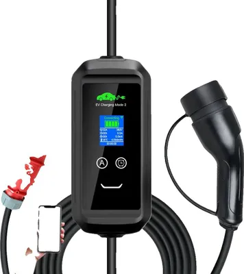 Obrázek produktu pro Přenosná nabíječka pro elektromobily, proud 32 A, výkon 22 kW, délka kabelu 10 m, 22 kW APP 10 m, TYPE2