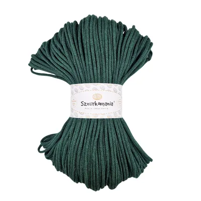 Obrázok produktu pre Bavlnená šnúra s jadrom 3 mm 100 m, makramé priadza, makramé šnúra, háčkovaná šnúra, makramé šnúra, prírodná priadza, 3 mm šnúra, pletená bavlnená šnúra