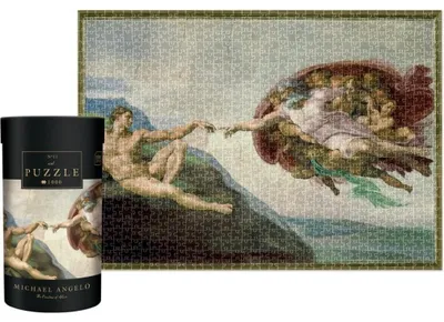 Image de INTERDRUK Puzzle Art 11 : Créé par Adam 1000 dlks