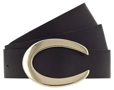 Productafbeelding van Vanzetti Leer riem 30mm Leather Belt W105 Black zwart
