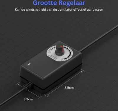 Immagine prodotto di Ventilatore assiale - 200 mm - Ventilatore da incasso per canalizzazioni - Aspirazione per bagno - 1060 m³/h - Nero