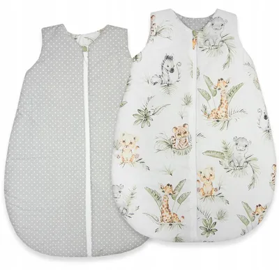 Produktbild von Ankras Ganzjahres Baby-Schlafsack Baumwolle 68-80