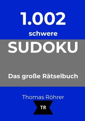 Produktbild von 1.002er Sudoku schwer
