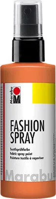 Produktbild von Marabu Textilsprühfarbe "Fashion Spray" mandarine 100 ml