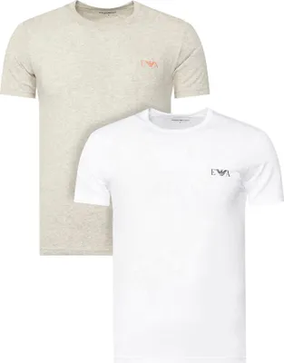 Produktbild von Emporio Armani Bold Monogram Crew Neck Shirt Herren (2-pack)