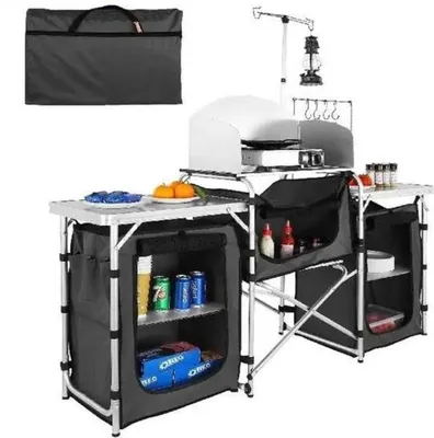 Produktbild von Kompakte Campingkühlschrankkiste - Gartenkasten - Für Camping - Schmal und Praktisch