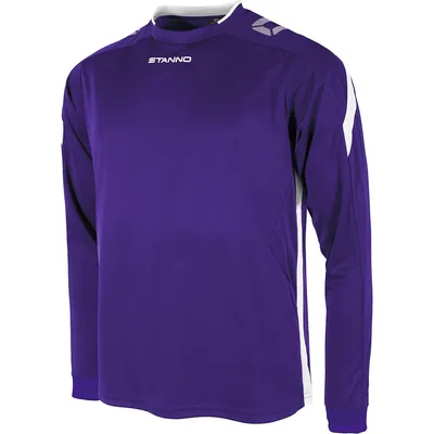 Produktbild von Stanno Drive Trikot Langarm Kinder - Lila / Weiß