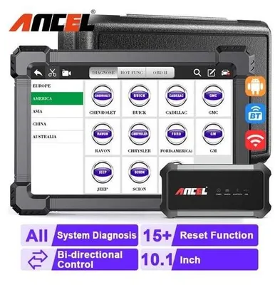 Image de Scanner OBD2 - ANCEL - X7 - Bluetooth 5.0 - Réinitialisation IMMO - Compatible Camion