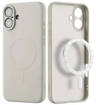 Imagen del producto de Funda de Colores con MagSafe para Apple iPhone 16 - Beige