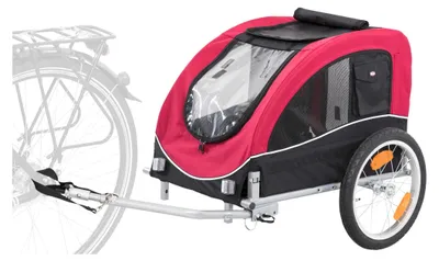 Produktbild von TRIXIE Hunde-Fahrradanhänger faltbar – bis 22 kg, 43 x 45 x 73 cm
