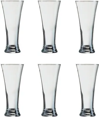 Produktbild von ARCOROC MARTIGUE Lot 6 Bierkrüge 33 cl transparent
