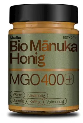 MIÓD MANUKA MGO 400+ BIO 250 g - BIO MANUKA