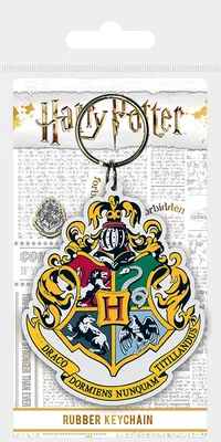 Produktbild von Pyramid International Harry Potter Gummi-Schlüsselanhänger Hogwart's Crest 6 cm RK38453