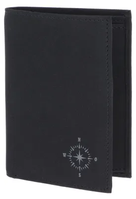 Image de oxmox porte-monnaie New Cryptan RFID Protect Kombibörse Windrose 2.0 Print Grey Black noir
