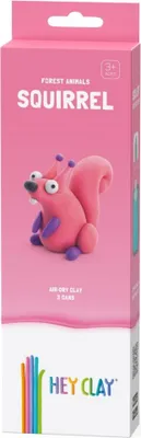 Zdjęcie produktu dla Hey Clay. Zwierzęta leśne. Wiewiórka