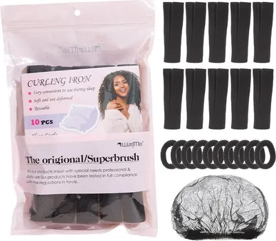 Produktbild von INF Hitzefreie Schlaf Lockenwickler Set - Weiche Schaumstoffroller für Natürliche Locken, 21-teilig
