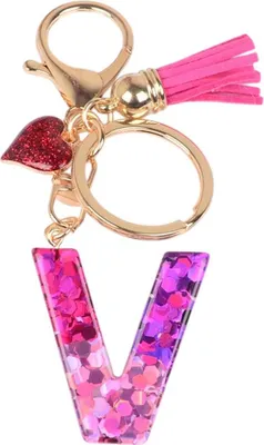 Produktbild von Alphabet Schlüsselanhänger V / Rosa / Herz kaufen KP37990
