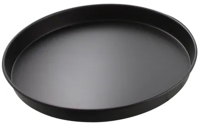 Zdjęcie produktu dla Blacha do pizzy patelnia do pizzy - Ø 28 cm - Stal nierdzewna - Powłoka antyprzywierająca - Czarny