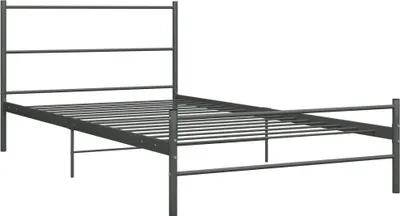 Obrázok produktu pre vidaXL Posteľný rošt Grey Metal 90 × 200 cm
