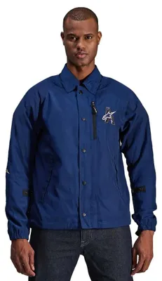 Productafbeelding van Alpinestars Revved leren jas, blauw, heren, maat L, blauw