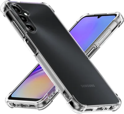 Produktbild von Hülle für Samsung Galaxy A05S Weich Transparent Handyhülle mit Verstärkte Ecken Bumper Schutzhülle