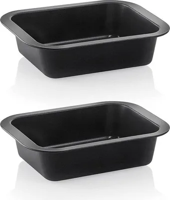 Immagine prodotto di Inserto antiaderente dal design multifunzionale - Set da 2 pezzi - Nero