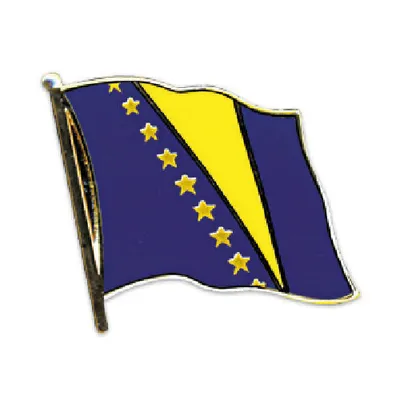 Produktbild von Flaggen-Pin vergoldet Bosnien & Herzegowina