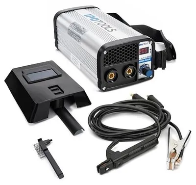 Zdjęcie produktu dla Spawarka elektrodowa mma 200A igbt inwerterowa cyfrowy wyświetlacz LCD