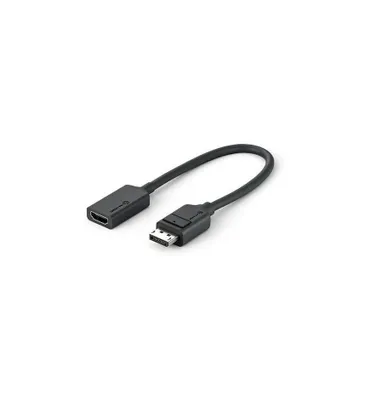 Produktbild von Alogic Adapter DisplayPort DP-> HDMI M/F  0,2m       schwarz