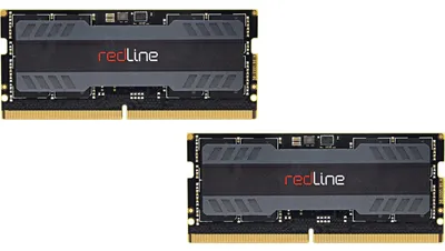 Produktbild von SO-DIMM 32 GB DDR5-5600 (2x 16 GB) Dual-Kit (schwarz, MRA5S560LKKD16GX2, Redline SODIMM)