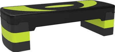 Produktbild von Aerobic-Stepper, höhenverstellbar, für Indoor und Outdoor, Belastbarkeit bis 150 kg, 80 x 31 x 10-20 cm, Grün