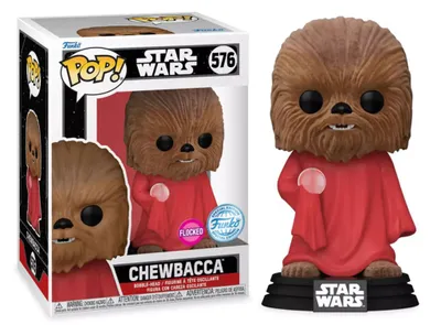 Produktbild von Funko Pop! Star Wars - Chewbacca #576 Flocked Exclusive