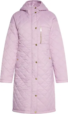 Produktbild von Damen Rautensteppjacke aus 100% Polyamid mit tierfreundlicher Füllung lila Größe L
