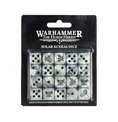 Produktbild von Warhammer The Horus Heresy Solar Auxilia Dice