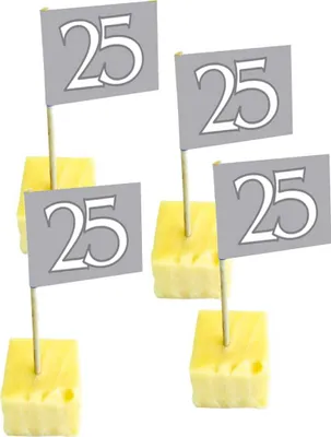Produktbild von 50 Käsespieße zur Silberhochzeit
