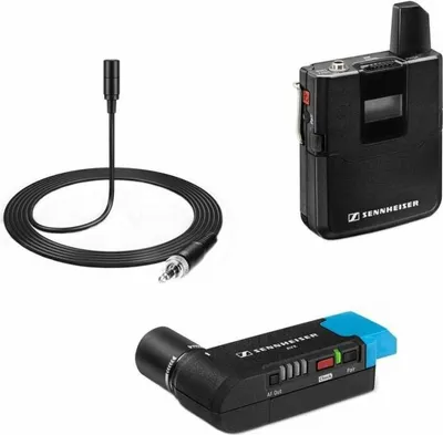 Immagine prodotto di Sennheiser AVX-ME2 SET - digital wireless set with lavalier mic and mini transmitter fully automatic