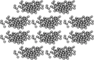 Image de 500Pcs 9mm Carbon Steel Balls Machining Solid Roller Balls Replacement for Bearing Accessories