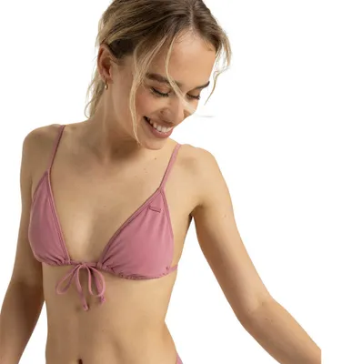 Produktbild von Roxy Beach Classics Strappy Tri Bikinioberteil Rosa XL Frau Rosa XL