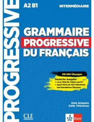 Immagine prodotto di Grammaire progressive du français - Niveau intermédiaire - Deutsche Ausgabe