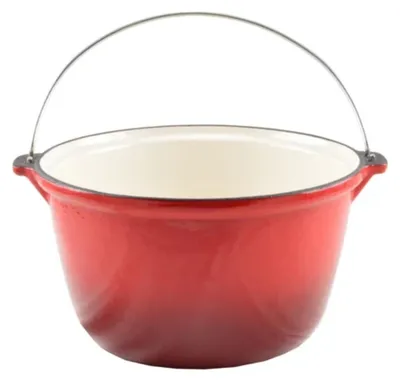 Obrázek produktu pro Smaltovaný hrnec 5 l červený Perfect Home 13253