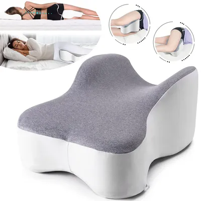 Produktbild von Kniekissen für Seitenschläfer, Beinkissen für Knie, Hüften, Gelenke zwischen den Beinen, Rückenschmerzen beim Seitenschlafen