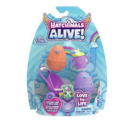 Produktbild von Spin Master Hatchimals Alive Kinderwagen-set Rosa  Rosa One Size