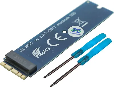 Produktbild von M.2 nVME SSD Adapter Card Upgrade Kits, kompatibel mit MacBook Air (2013–2017 Jahr) und MacBook Pro (Ende 2013–2015 Jahr), iMac