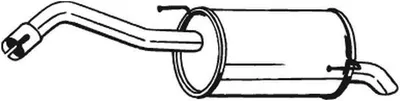Produktbild von Bosal Endschalldämpfer  145-127