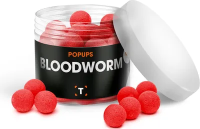 Produktbild von Bloodworm Pop-ups Rot | Karpfen futter